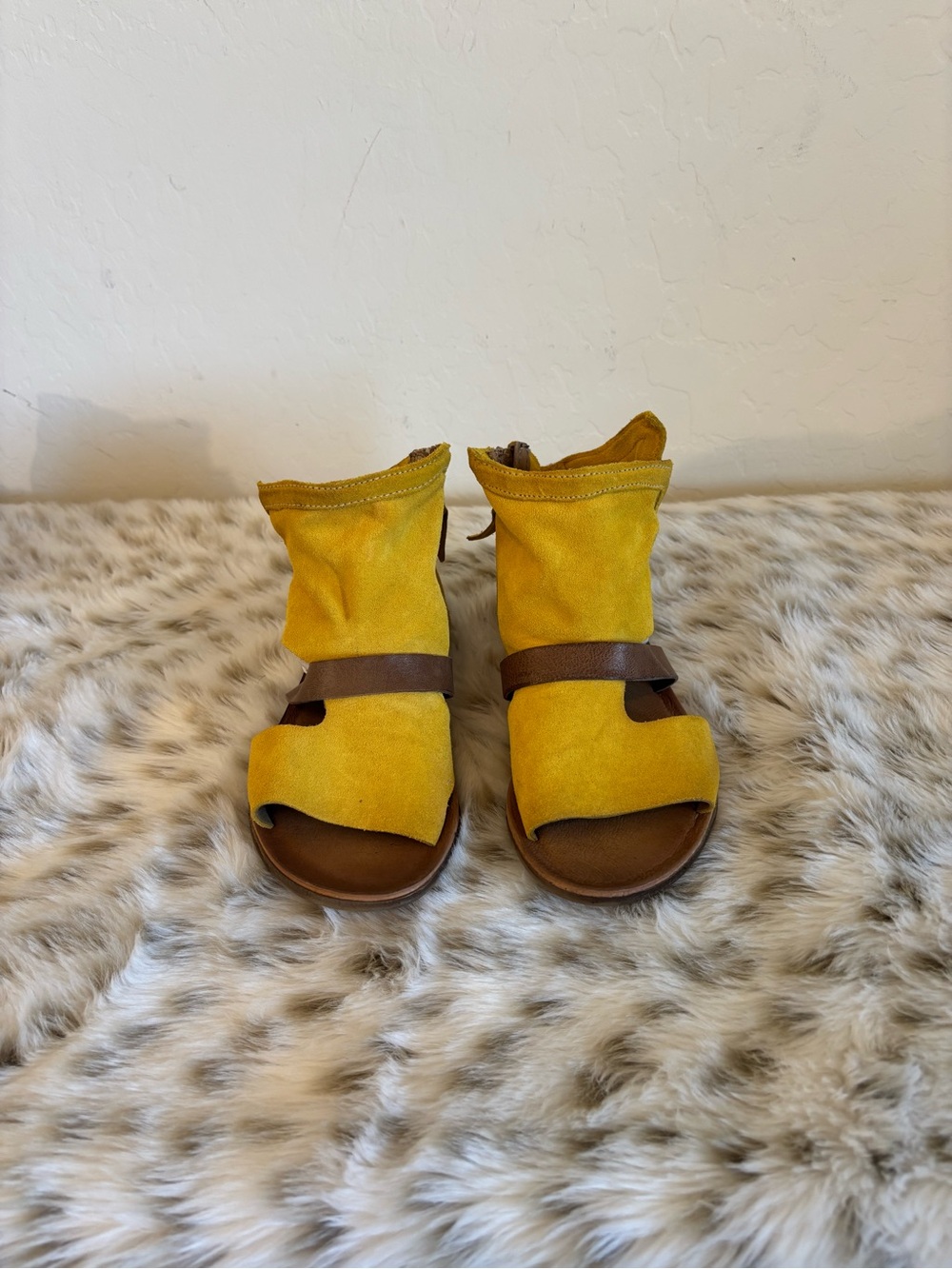 Miz Mooz Yellow Sandals